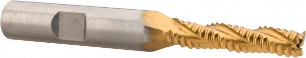 Hertel 44839157 Roughing End Mill 1/4" Dia, 3 Flute, Coarse Pitch, Single End, Cobalt