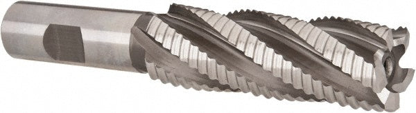 Hertel 44839363 Roughing End Mill 1" Dia, 5 Flute, Coarse Pitch, Single End, Cobalt
