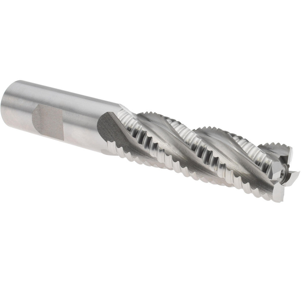 Hertel 44839371 Roughing End Mill 3/4" Dia, 4 Flute, Coarse Pitch, Single End, Cobalt