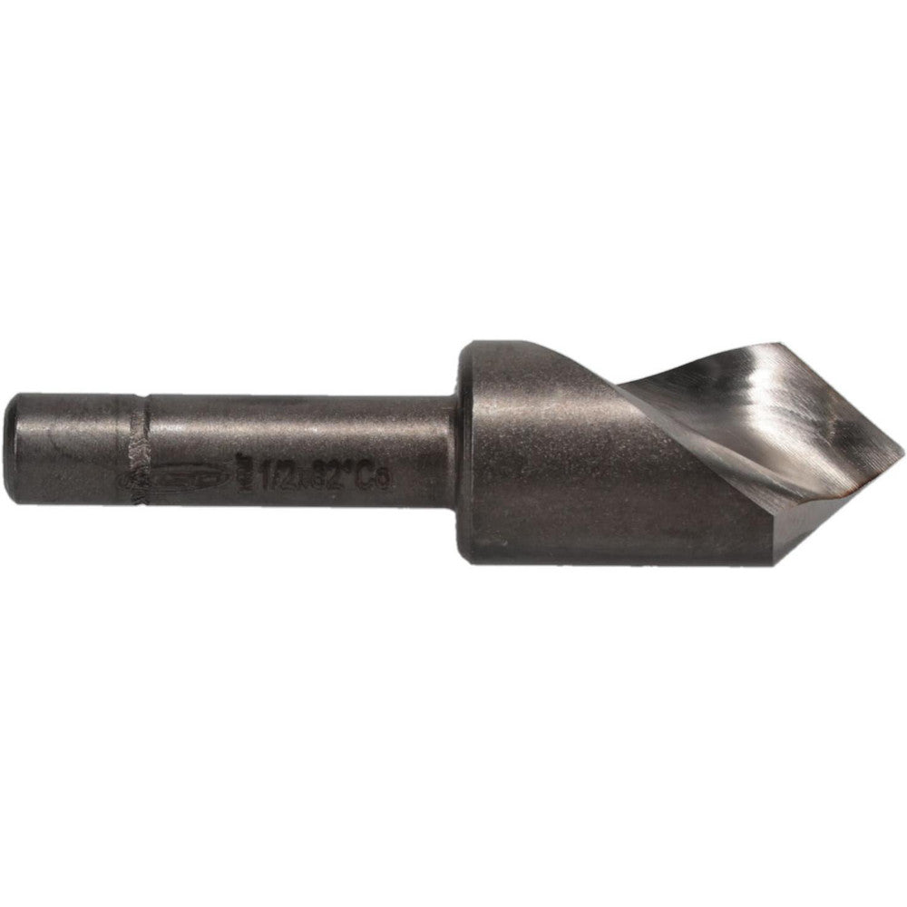 Keo 919-000-581 Countersink 1/2" Head Dia, 82.00 deg Included Angle, 1 Flute, Cobalt Steel, Right Hand Cut