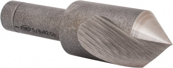 Keo 919-000-583 Countersink 5/8" Head Dia, 82.00 deg Included Angle, 1 Flute, Cobalt Steel, Right Hand Cut
