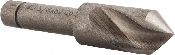 Keo 919-000-579 Countersink 3/8" Head Dia, 82.00 deg Included Angle, 1 Flute, Cobalt Steel, Right Hand Cut