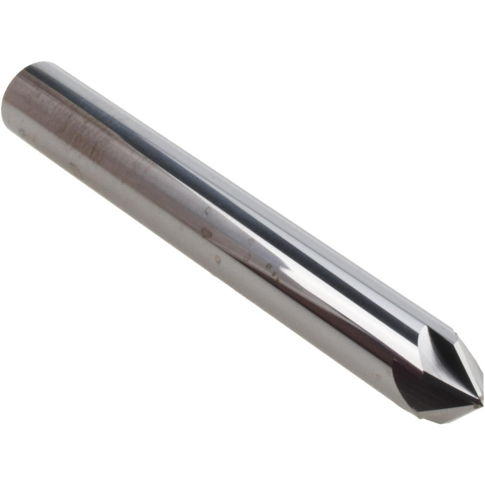 Keo 919-001-038 Countersink 1/4" Head Dia, 90.00 deg Included Angle, 6 Flute, Solid Carbide, Right Hand Cut