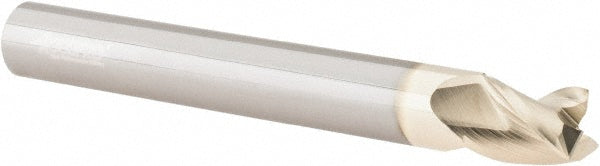 Accupro 95170930 Corner Radius End Mill 3/8" Dia, 1/2" LOC, 37 deg Helix, Corner Radius End, Centercutting