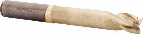 Accupro 315535 Corner Radius End Mill 1/2" Dia, 5/8" LOC, 37 deg Helix, Corner Radius End, Centercutting