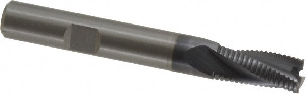 Kennametal 4047069 Corner Chamfer End Mill 0.315" Dia, 0.6299" LOC, 3 Flute, Solid Carbide