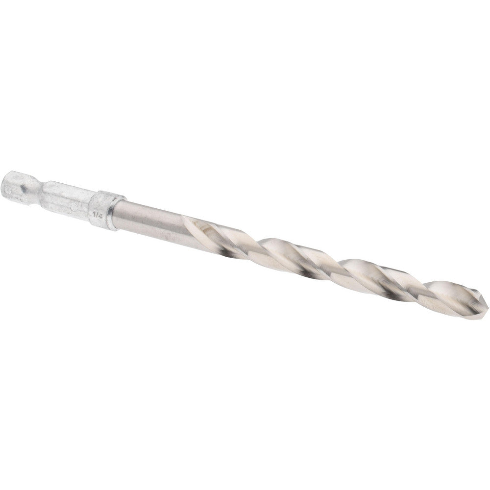 Hertel 95000416 Jobber Length Drill Bit 1/4" (0.2500) Dia, 135 deg, HSS