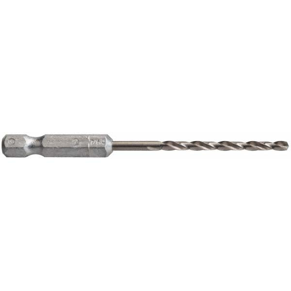 Hertel 95000410 Jobber Length Drill Bit 5/32" (0.1562) Dia, 135 deg, HSS