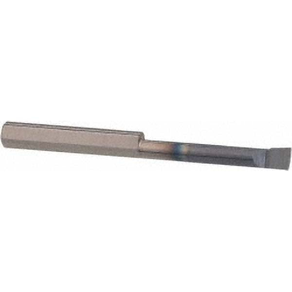 Accupro B060500A Boring Bar 0.06" Min Bore, 1/2" Max Depth, Right Hand Cut, Submicron Solid Carbide