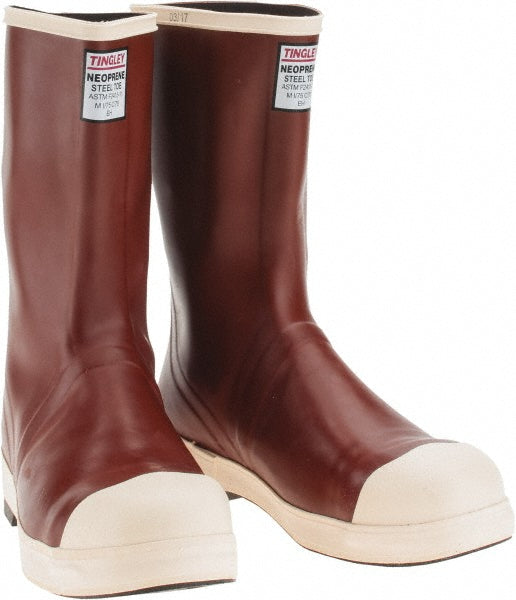 Tingley MB922B - 10 Work Boot Size 10, Neoprene, Steel Toe, Mid-Calf Boot