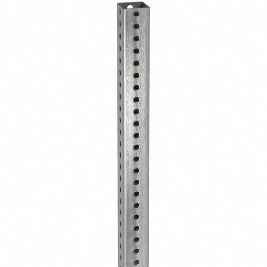 TAPCO 054-00043 8' High, Galvanized Traffic Sign Post