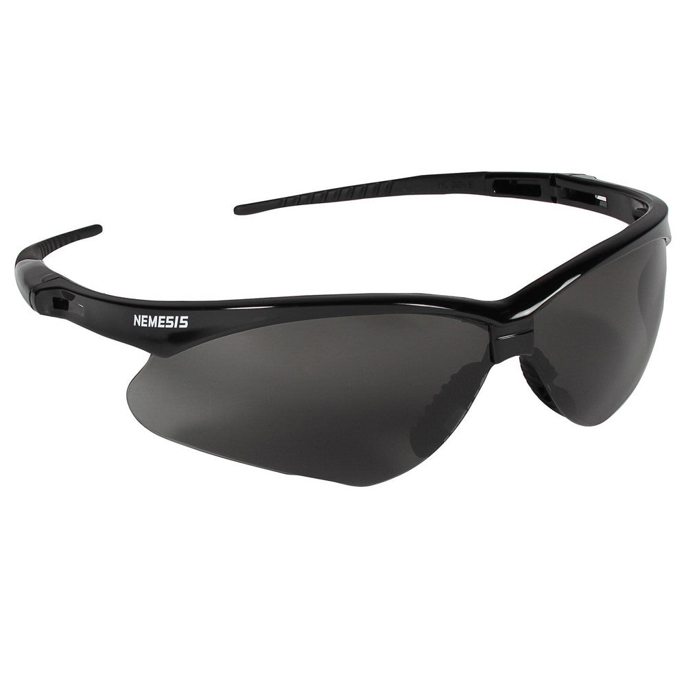 KleenGuard 22475 Safety Glass Anti-Fog & Scratch-Resistant, Smoke Lenses, Full-Framed, UV Protection