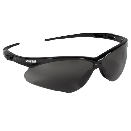 KleenGuard 22475 Safety Glass Anti-Fog & Scratch-Resistant, Smoke Lenses, Full-Framed, UV Protection