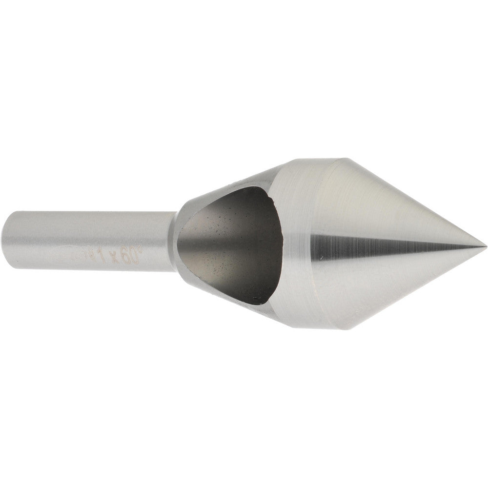 Keo 919-000-195 Countersink 1" Head Dia, 60.00 deg Included Angle, 0 Flute, Cobalt Steel, Right Hand Cut