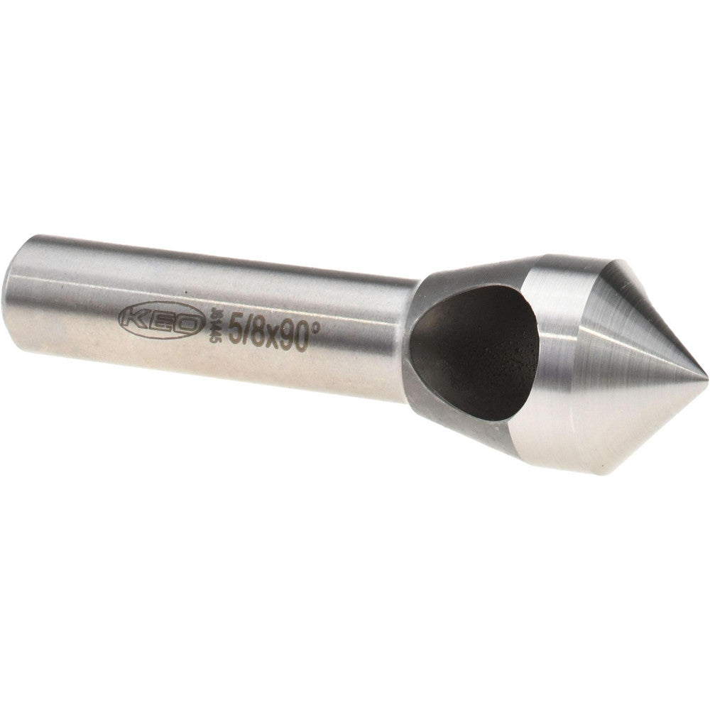 Keo 919-000-225 Countersink 5/8" Head Dia, 90.00 deg Included Angle, 0 Flute, Cobalt Steel, Right Hand Cut