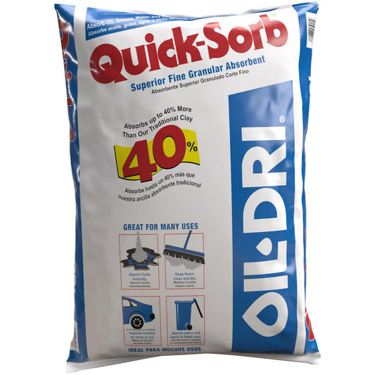 Oil-Dri I05025G70 Granular Sorbents Product Type Absorbent  Type Granular Absorbent  Application Universal  Container Size 25 lb  Container Type Bag  Total Package Absorption Capacity 2.25gal