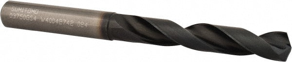 Sumitomo U101145 Mechanics Drill Bit 3/8" Dia, 135 &deg Point, Solid Carbide