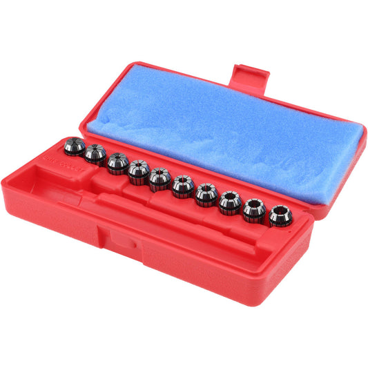 Accupro 785102 Collet Set 10 Pc, Series ER16, 3/8" Capacity