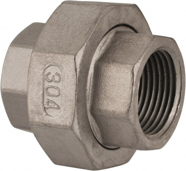 Value Collection 4CU-CFF3/4 Pipe Union 3/4" Fitting, 304 Stainless Steel