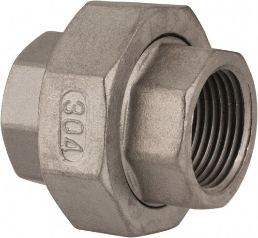 Value Collection 4CU-CFF3/4 Pipe Union 3/4" Fitting, 304 Stainless Steel