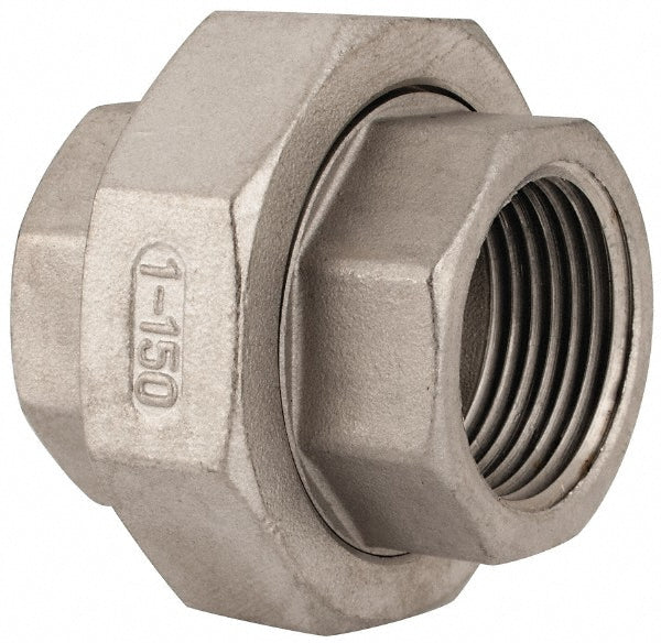 Value Collection 4CU-CFF1 Pipe Union 1" Fitting, 304 Stainless Steel