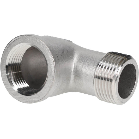 Value Collection 4SLB901 Pipe 90 &deg Street Elbow 1" Fitting, 304 Stainless Steel