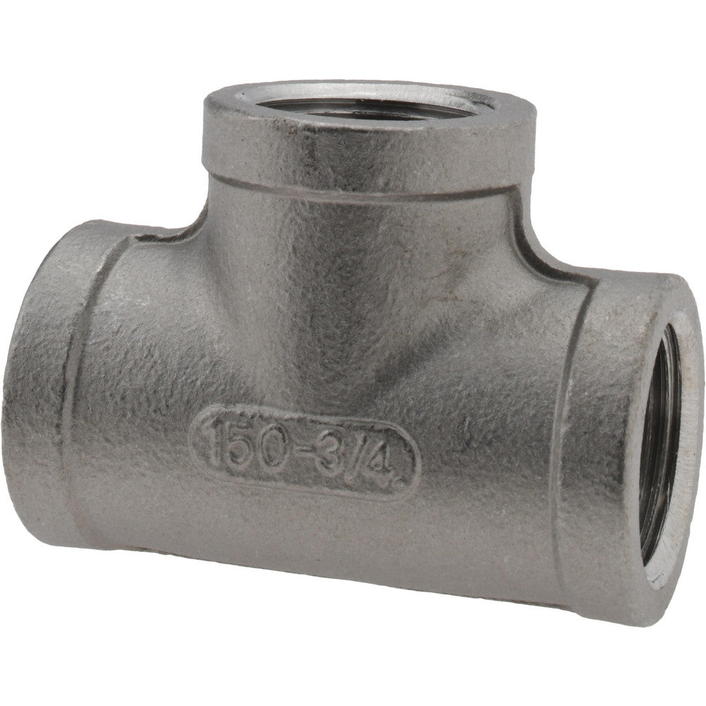 Value Collection 4TB3/4 Pipe Tee 3/4" Fitting, 304 Stainless Steel