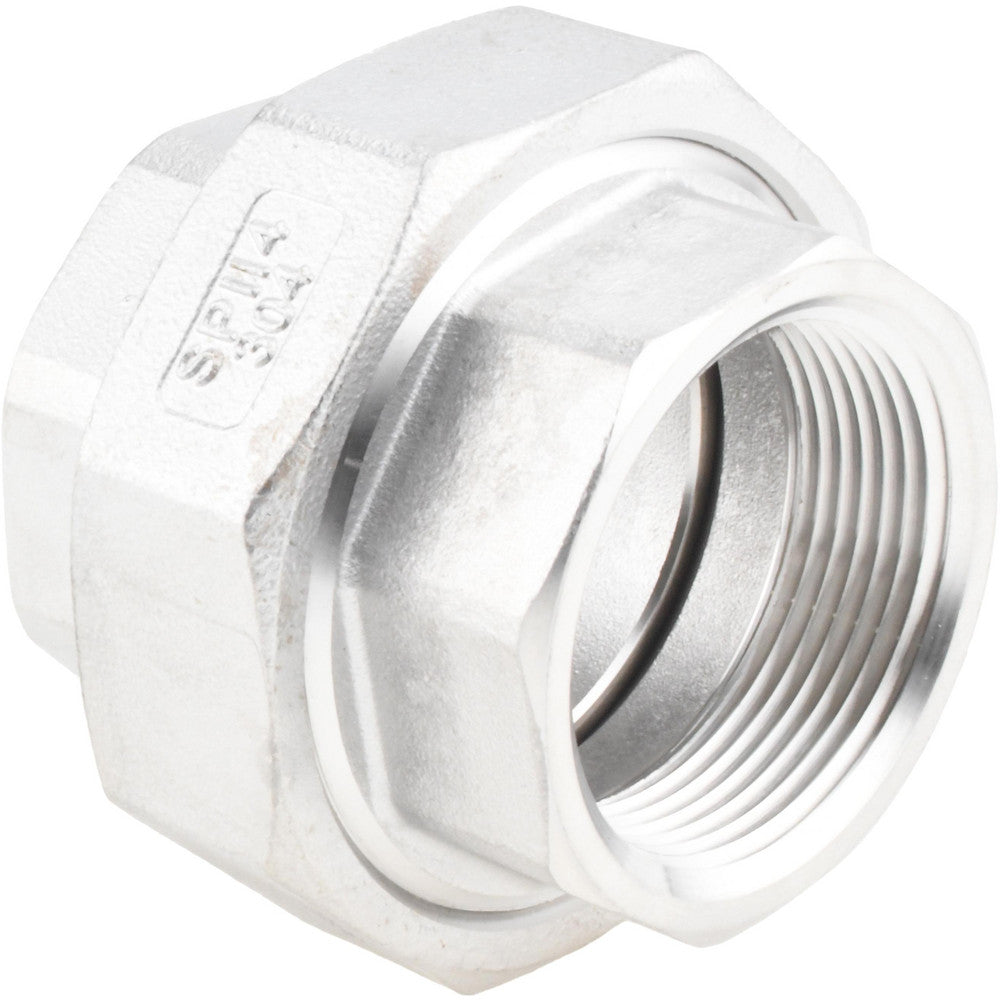 Value Collection 4CU-CFF11/2 Pipe Union 1-1/2" Fitting, 304 Stainless Steel