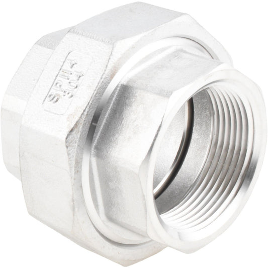 Value Collection 4CU-CFF11/2 Pipe Union 1-1/2" Fitting, 304 Stainless Steel
