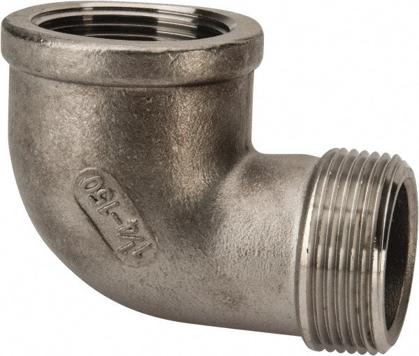 Value Collection 4SLB9011/4 Pipe 90 &deg Street Elbow 1-1/4" Fitting, 304 Stainless Steel