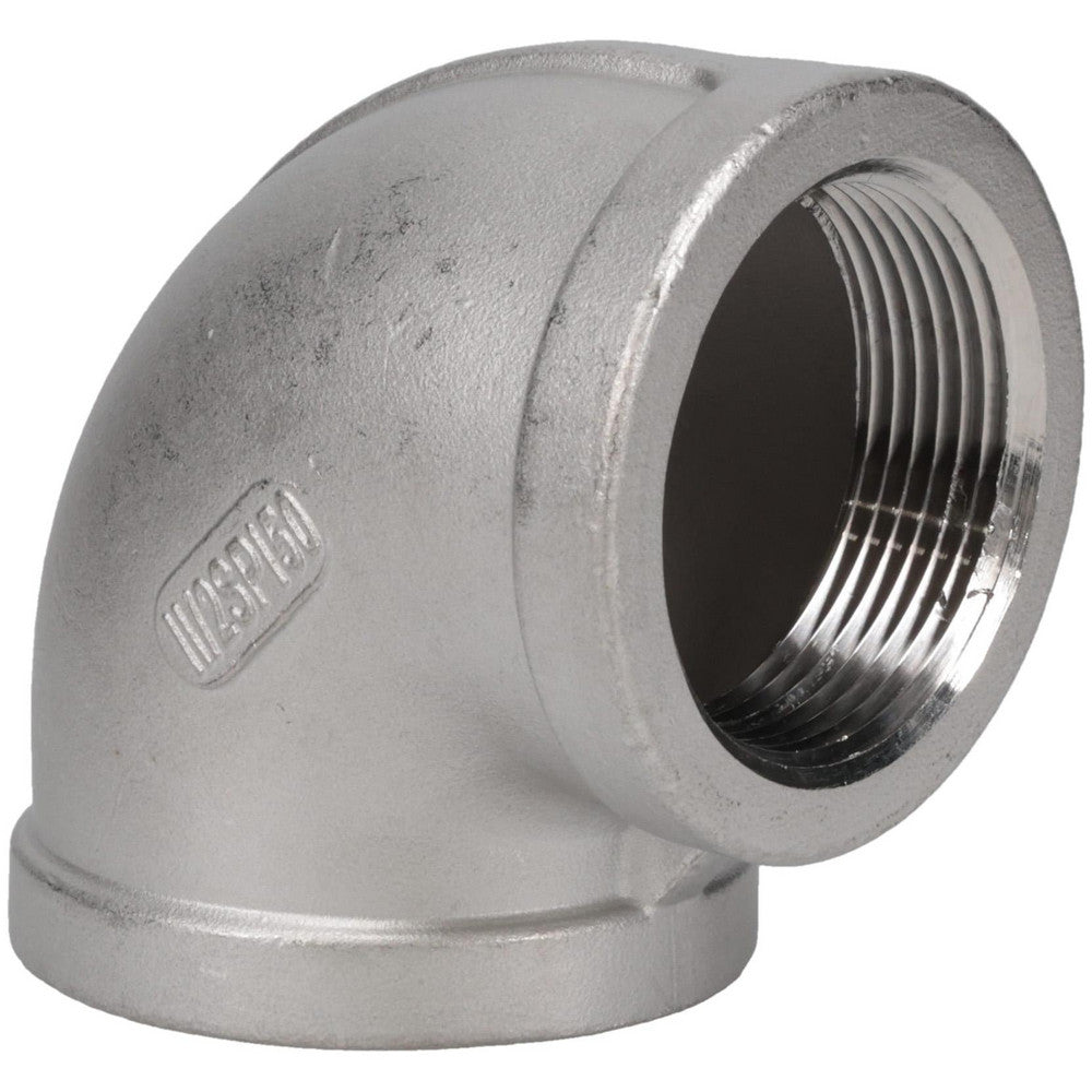 Value Collection 6LB9011/2 Pipe 90 deg Elbow 1-1/2", 316 Stainless Steel