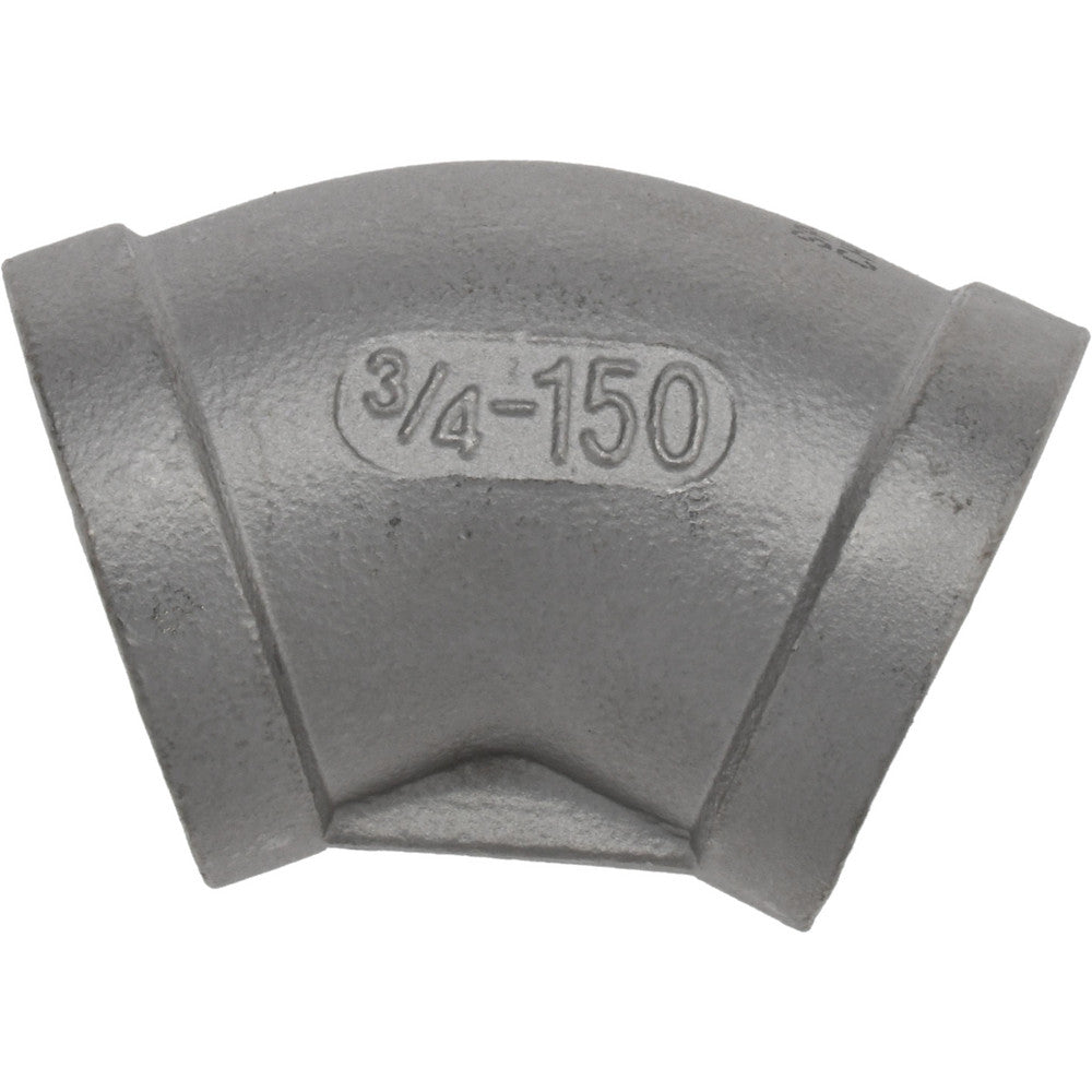 Value Collection 6LB453/4 Pipe 45 &deg Elbow 3/4" Fitting, 316 Stainless Steel