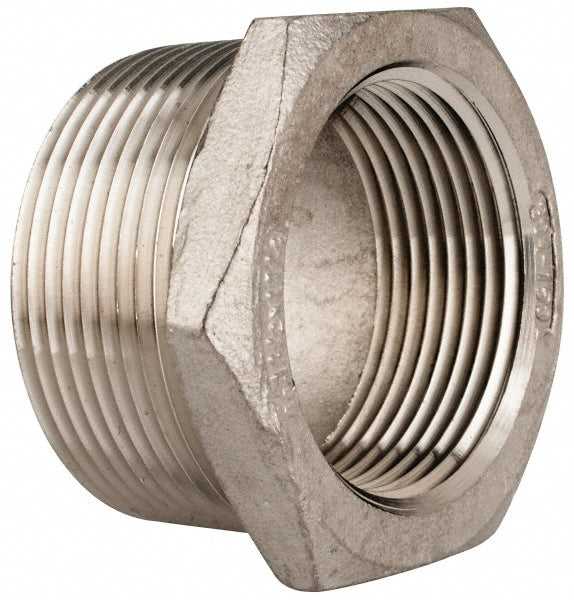 Merit Brass K414-2420 Pipe Bushing 1-1/2 x 1-1/4", 304 Stainless Steel