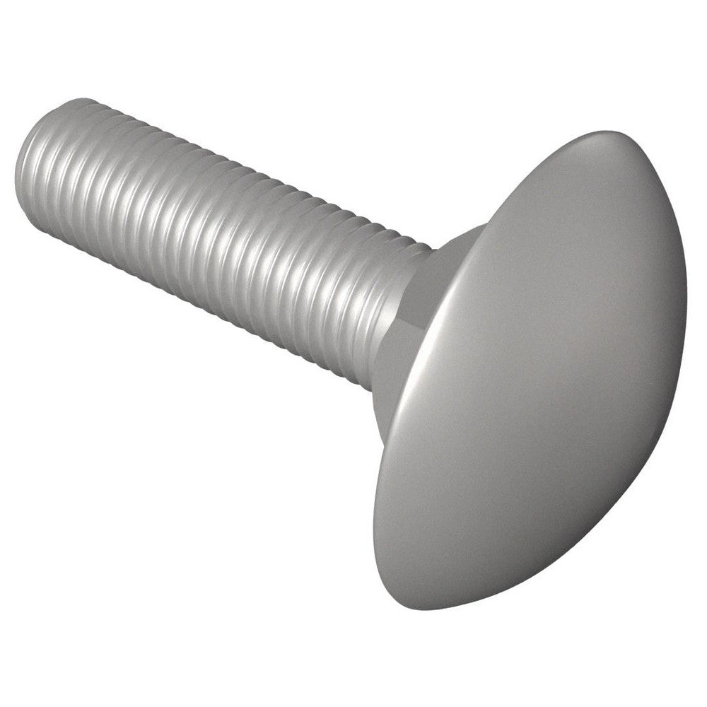 Value Collection KP64908 Carriage Bolt 5/8-11, 2-1/2" Length Under Head, Square Neck