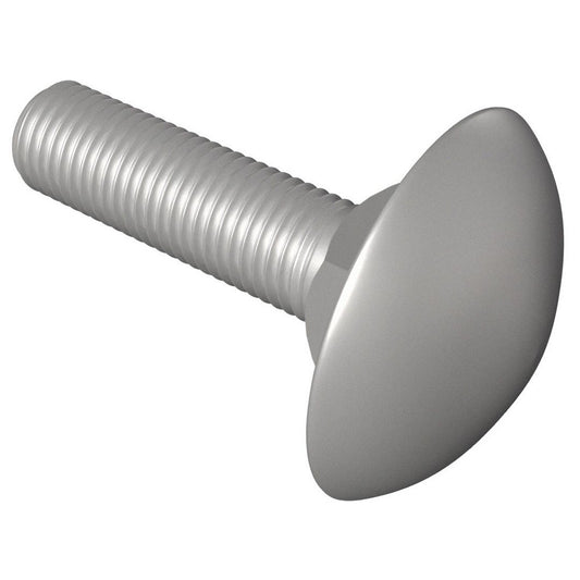 Value Collection KP64908 Carriage Bolt 5/8-11, 2-1/2" Length Under Head, Square Neck