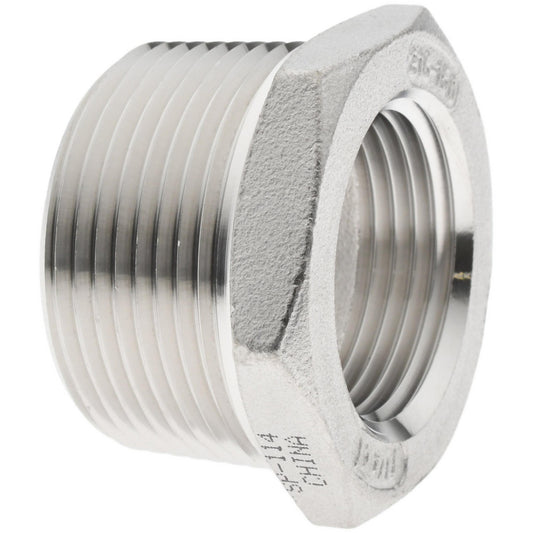 Value Collection 6HB11/4*1 Pipe Bushing 1-1/4 x 1" Fitting, 316 Stainless Steel