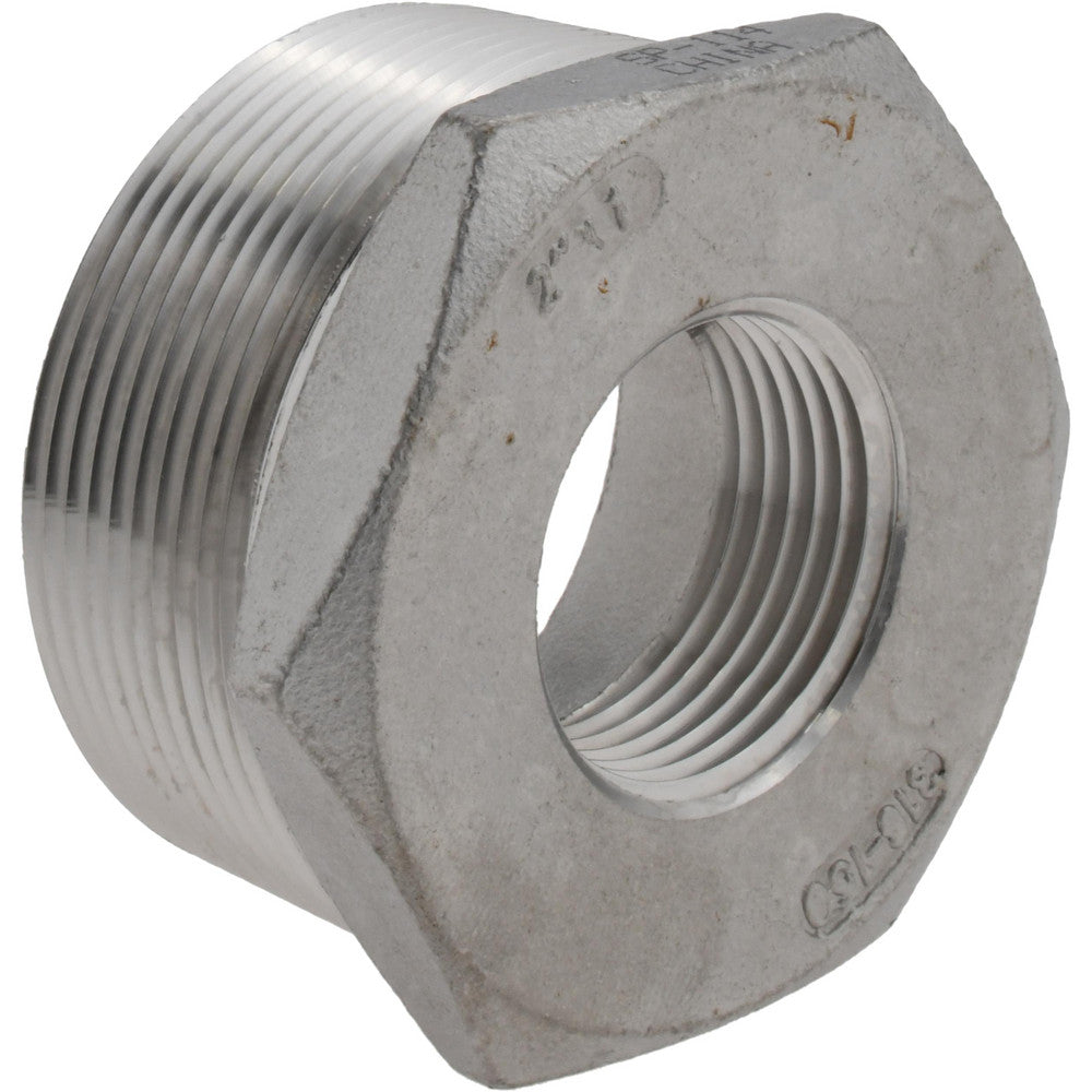Value Collection 6HB2*1 Pipe Bushing 2 x 1" Fitting, 316 Stainless Steel