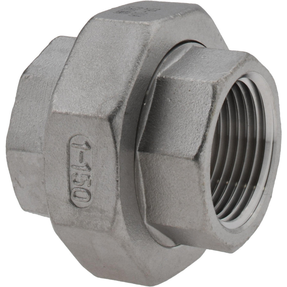 Value Collection 6CU-CFF1 Pipe Union 1" Fitting, 316 Stainless Steel