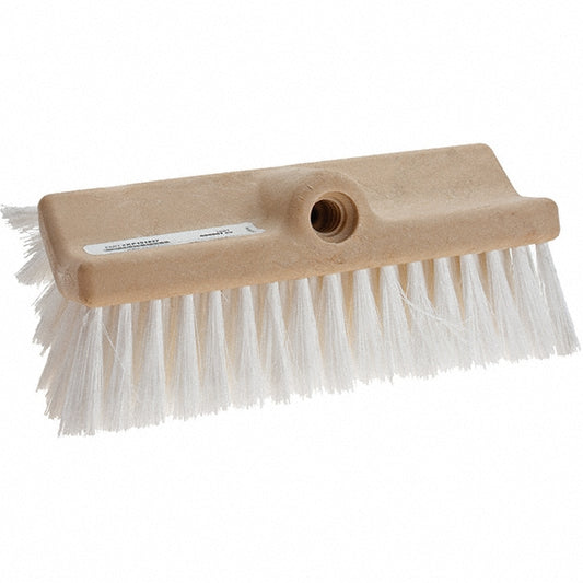 Weiler 91111 Scrub Brush 10" Brush Length, Synthetic Bristles