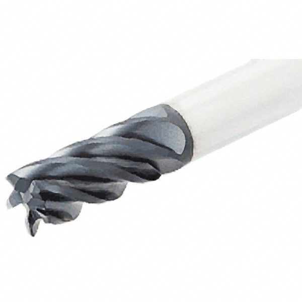 Iscar 5623153 Corner Radius End Mill 3/8" Dia, 0.0200" Radius, 5 Flute, Solid Carbide