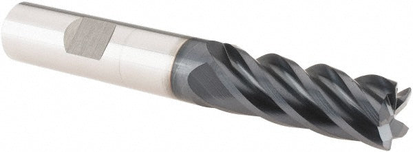 Iscar 5623156 Corner Radius End Mill 1/2" Dia, 1-1/4" LOC, 0.0250" Radius, 5 Flute, Solid Carbide