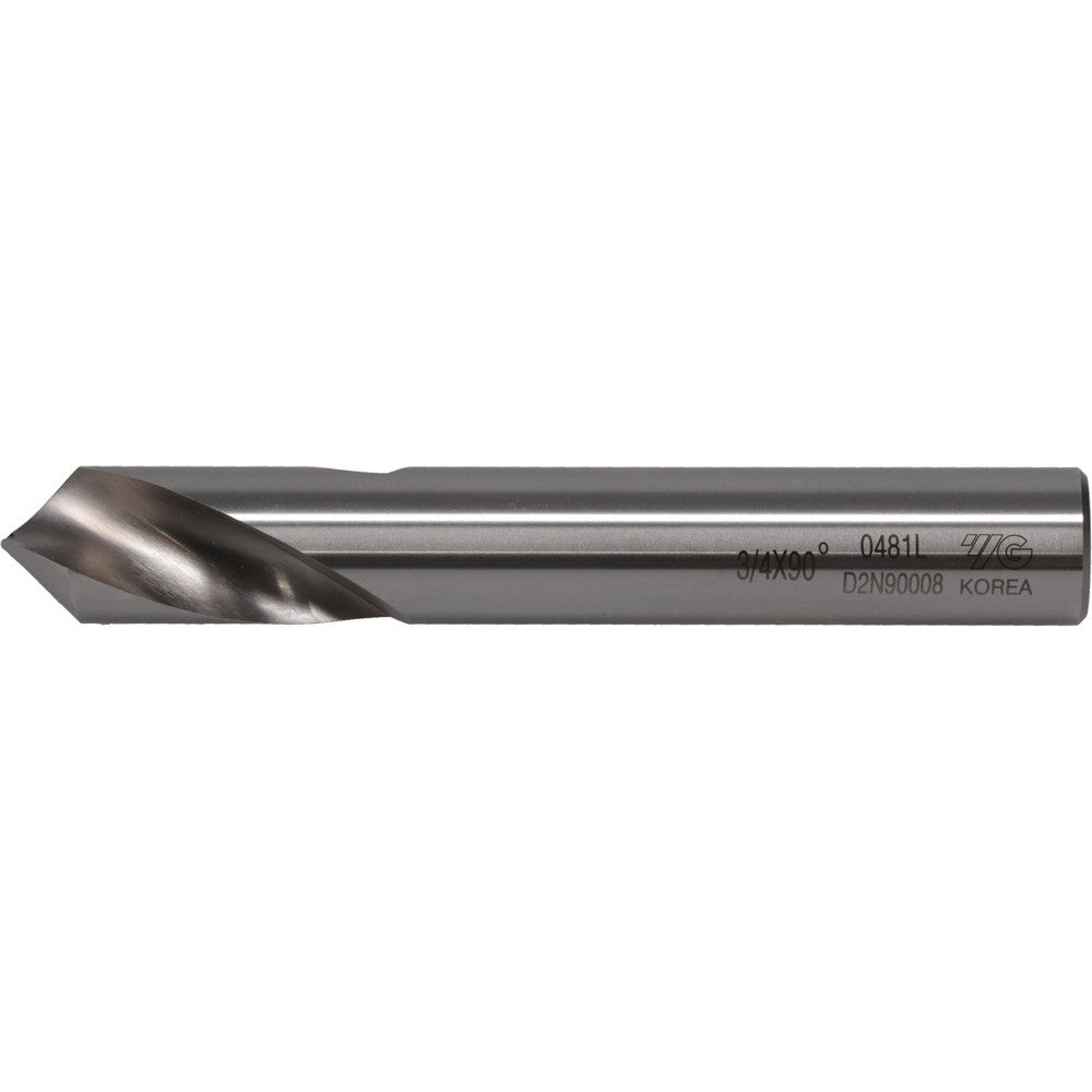 YG-1 0481L Spotting Drill 3/4" Dia, 90 &deg Point, 131 mm OAL, Cobalt M-42