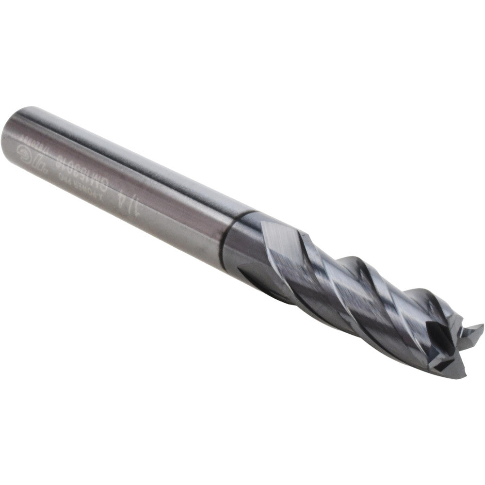 YG-1 GM153016 Square End Mill 1/4" Dia, 3/4" LOC, 4 Flutes, Solid Carbide