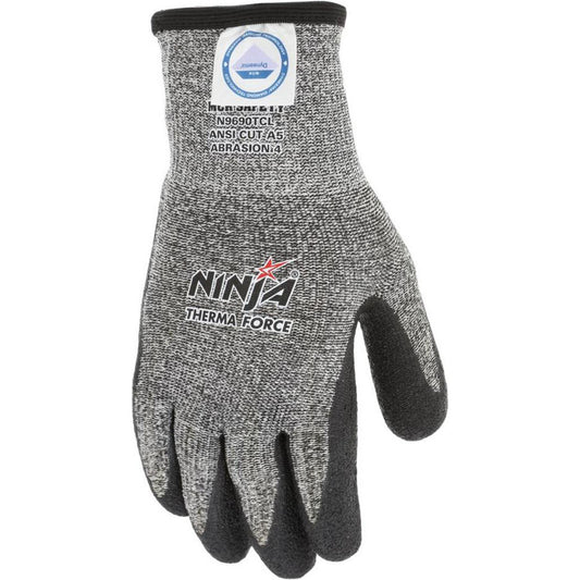 MCR Safety N9690TCXL Cut, Puncture & Abrasion-Resistant Gloves Ninja® N9690TC, Size X-Large, ANSI Cut A5, ANSI Puncture 4, Acrylic & Terry Lined, Terrycloth