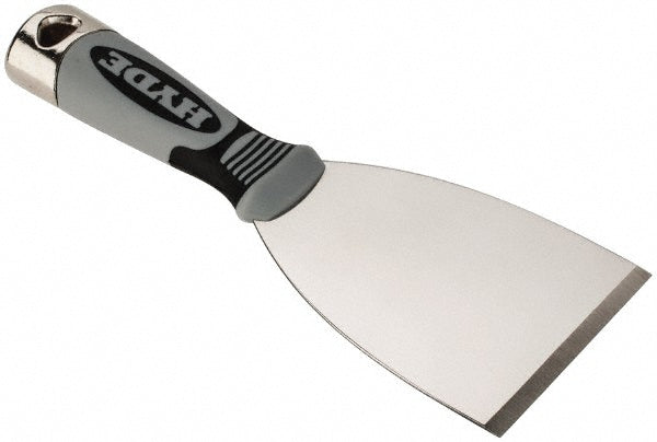 Hyde Tools 06408 Stiff Stainless Steel Putty Scraper