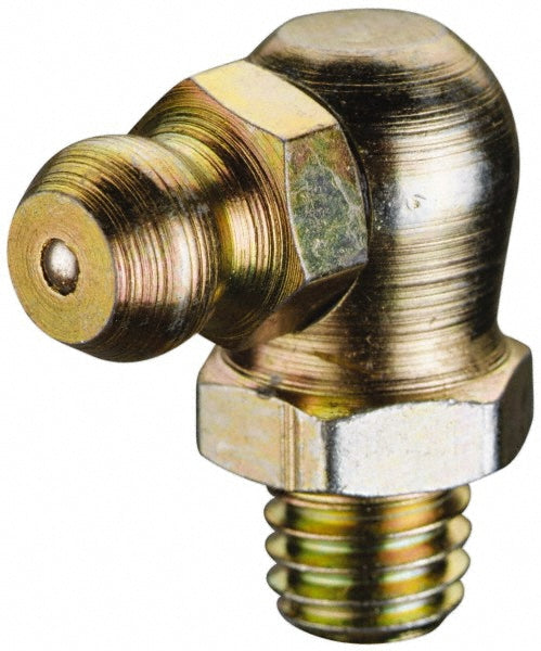 Pro-Lube GFT/1-4/18/90/ST5 Standard Grease Fitting 90 &deg Head, 1/4-18 NPT