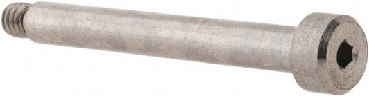 ELECTRO HARDWARE SCB312-316-22 Shoulder Screw 3/16" Shoulder Dia, 1-1/2" Shoulder Length, #8-32, 0.188" Thread Length, 316 Stainless Steel, Hex Socket