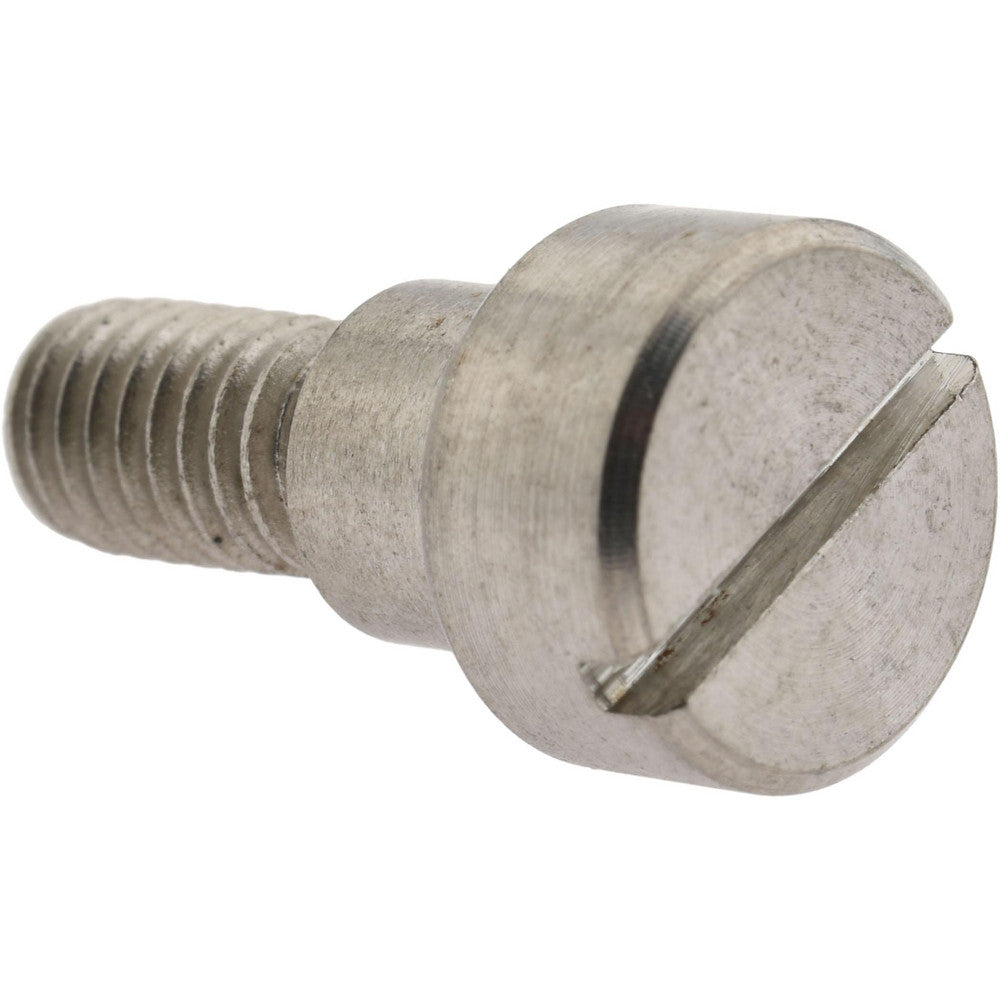 ELECTRO HARDWARE MSCS472-1 MOD Shoulder Screw 8 mm Shoulder Dia, 6 mm Shoulder Length, M6x1.00, 18-8 & 303, Stainless Steel, Slotted