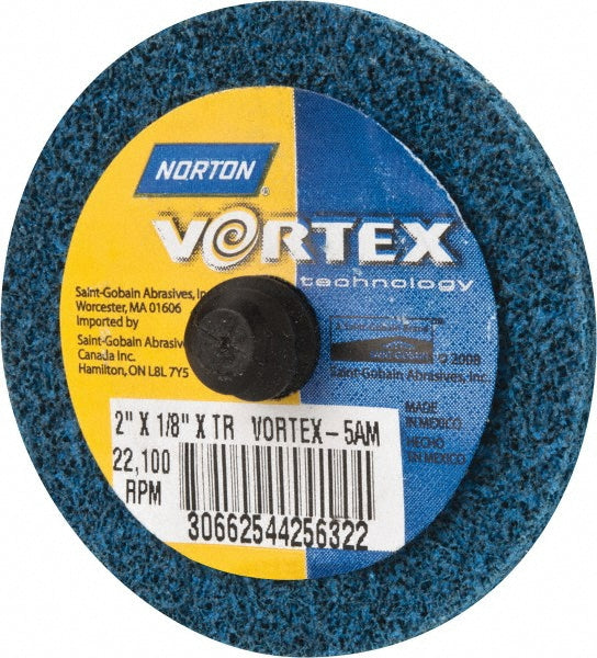 Norton 66254425632 Deburring Disc 2" Dia, Medium Grade, Aluminum Oxide
