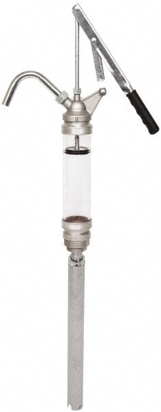 Pro-Lube LBP/04-CL Lever Hand Drum Pump 10 oz/Stroke, Oil Lubrication, Aluminum & Steel